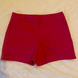 Brand New LOFT Women's Dark Pink Shorts- Size 10
